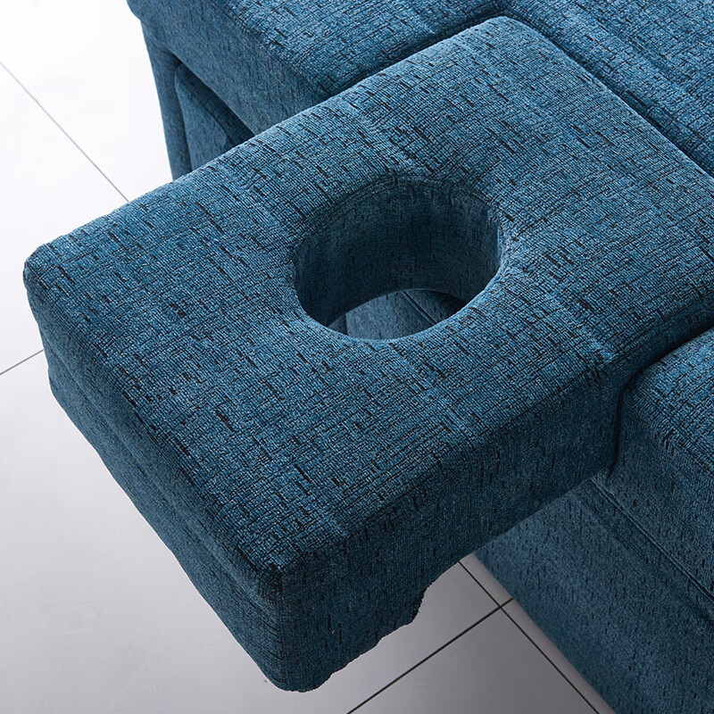 出写足浴床沐足洗脚桑拿会所一体床采耳床泰式按摩spa床 90厘米宽直背