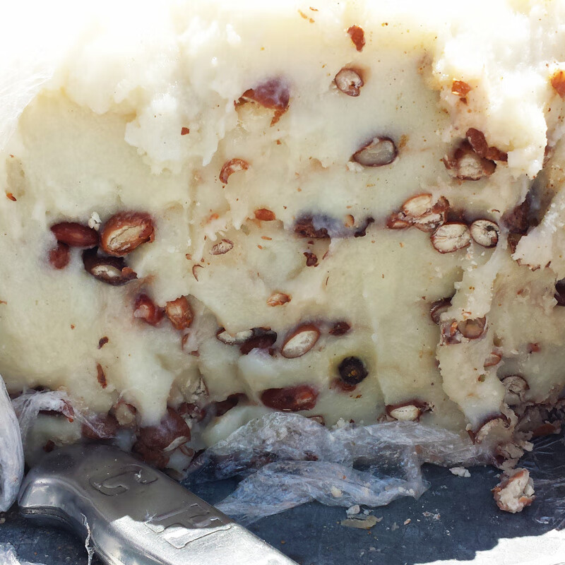 德祥隆粘糕东北农家手工自制老式撒年糕芸豆蒸糯米糕黏糕5003装 粘