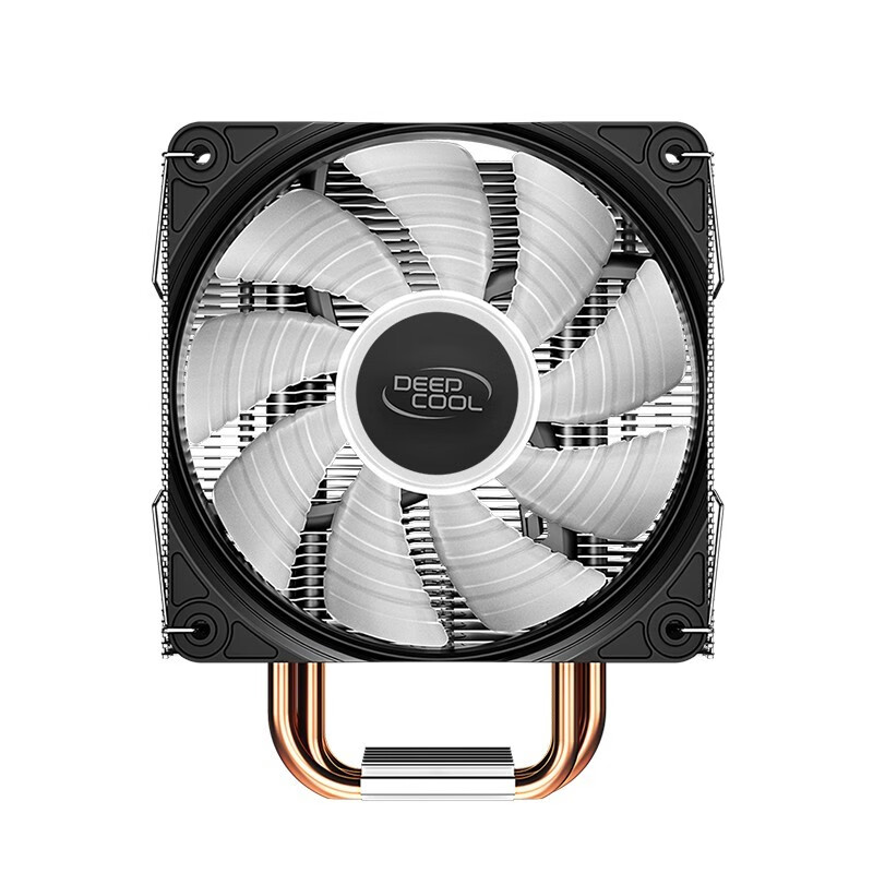 九州风神（DEEPCOOL)玄冰400大霜塔CPU风冷散热器56片鳍片/多平台/支持AM4 玄冰400标准版  4热管/彩色LED
