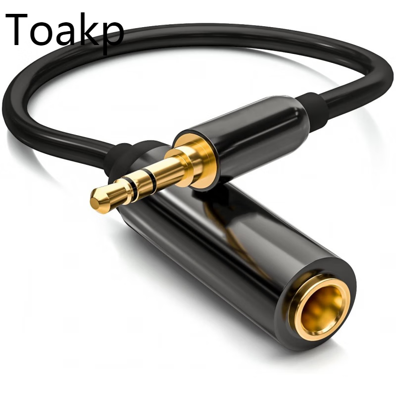 5转6.5麦克风转换头耳机转话筒公对母大转小 3.5公转6.5母0.15米