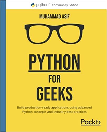 预订python for geeks: build production-ready applica