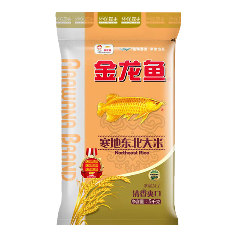 金龙鱼 寒地东北大米 10斤