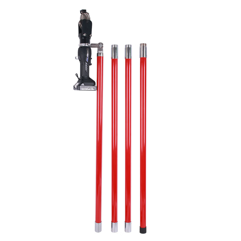 诺伦10kv带电作业工具电动液压电缆剪充电式绝缘断线剪电力剪刀 4节4