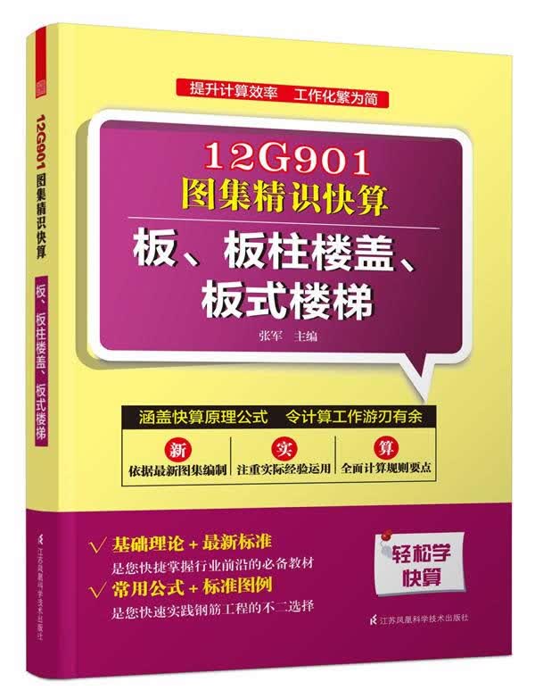12G901图集精识快算----板、板柱楼盖、板式楼梯 张军
