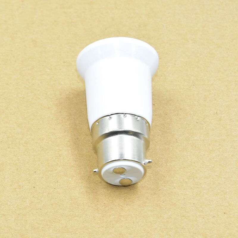 家用灯座灯泡接口转换器e27e14螺口b22卡口灯头适配器螺纹转接头 b22