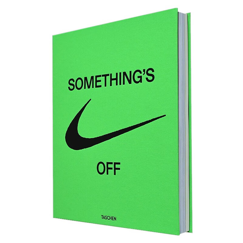 现货英文原版 知名设计师Virgil Abloh x Nike ICONS Something s Off 全面介绍所有关于Nike x Off White鞋设计耐克合作球鞋设计