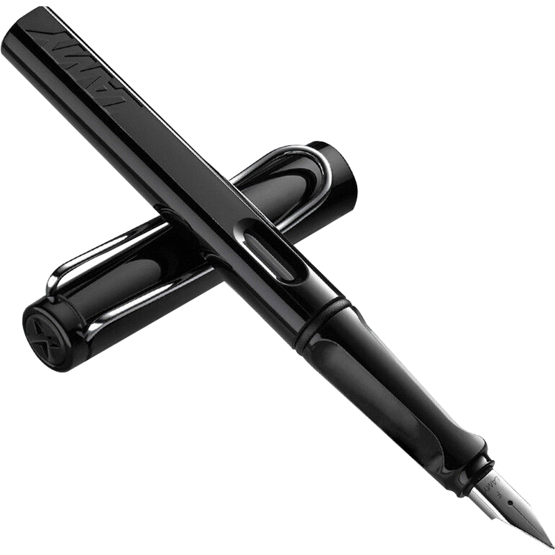 LAMY 凌美 钢笔 Safari狩猎系列 亮黑色 F尖 单支装