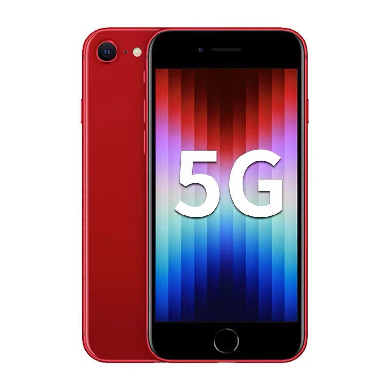 Apple 苹果 iPhone SE 3代 支持移动电信联通5G手机 全新国行  128G 红色 官方标配