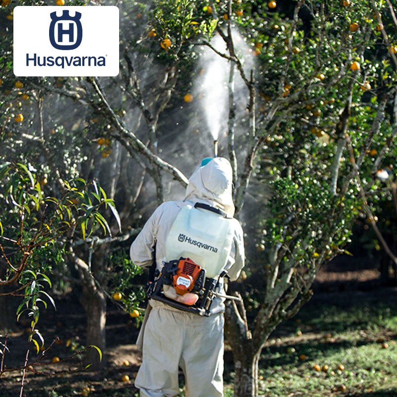 富世华瑞典进口负式汽油喷雾机农用弥雾机杀虫打药喷药机 15升