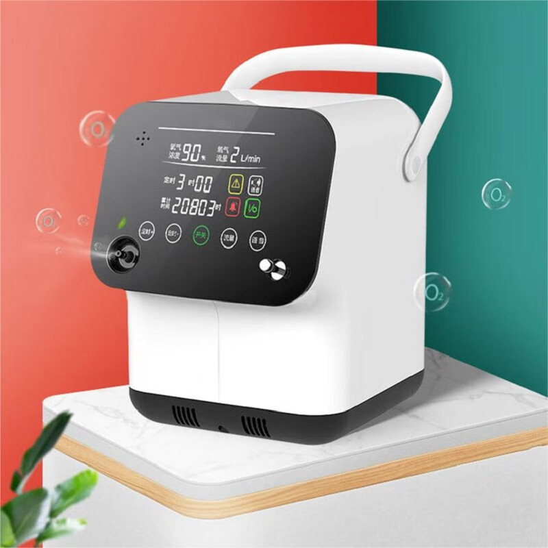 美之氧【送720天换新险】家用两升 2L制氧雾化 老人保健 孕妇氧气一体机 【720天换新】1-7升制氧流量可调 双人供氧 