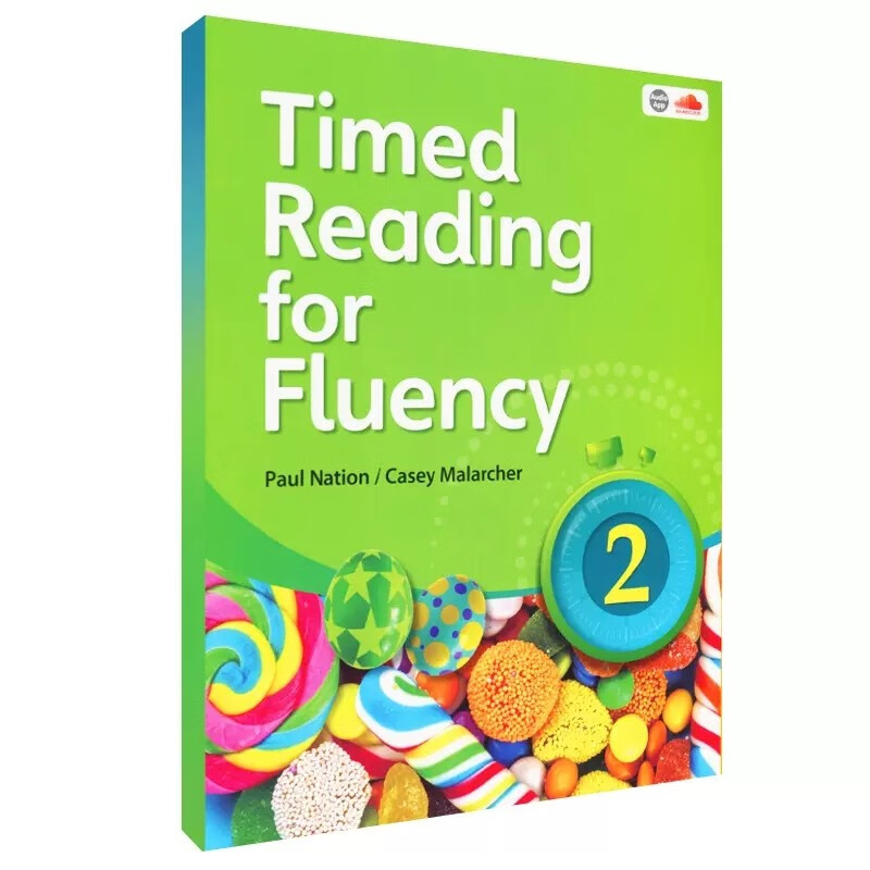 原装进口Seed Learning出版Timed Reading for Fluency1-4级寒暑假短期阅读课程小学高年级初高中流利阅读计时器CEFR A2 Timed Reading 2级