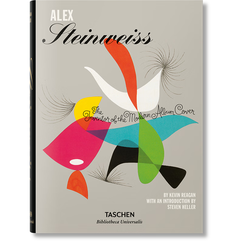 现货 英文原版 ALEX STEINWEISS THE INVENTOR OF THE MODERN ALBUM COVER 亚历克斯 斯坦维斯 Taschen 排版插图平面设计书籍