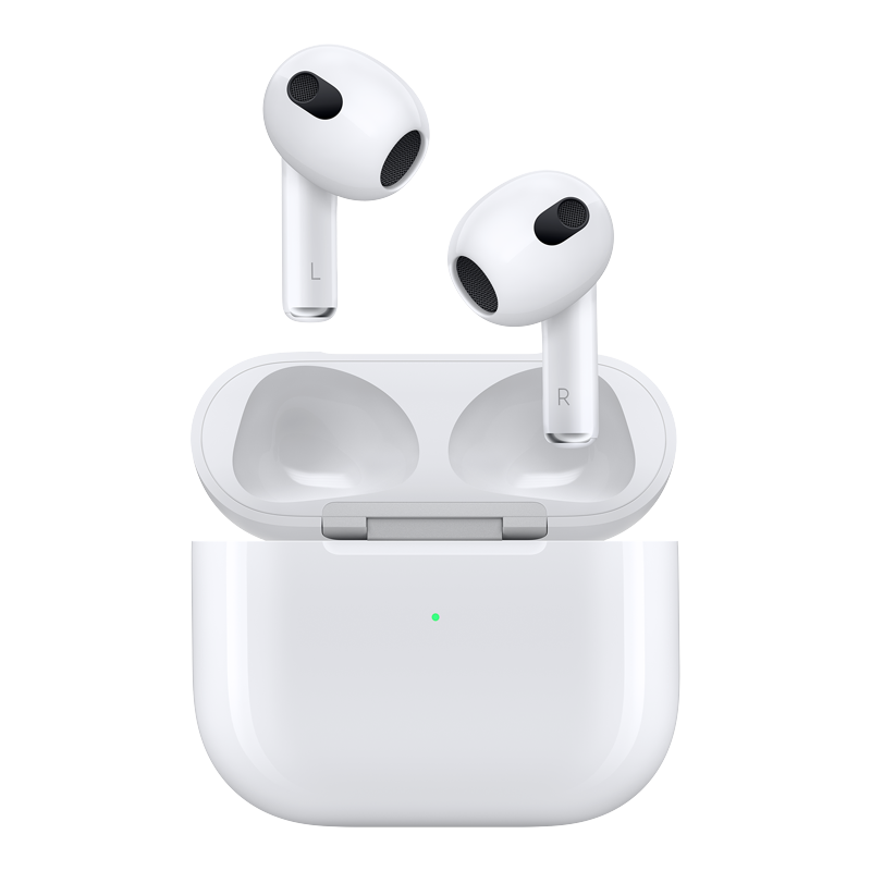 Apple苹果 AirPods (第三代) 配MagSafe无线充电盒 无线蓝牙耳机 Apple耳机 适用iPhone/iPad/Apple1063.15元含税