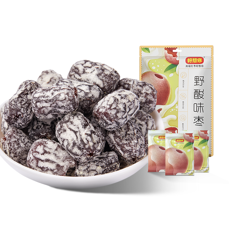 消疲解乏,享受健康甜点!好想你野酸枣味红枣价格走势及评测