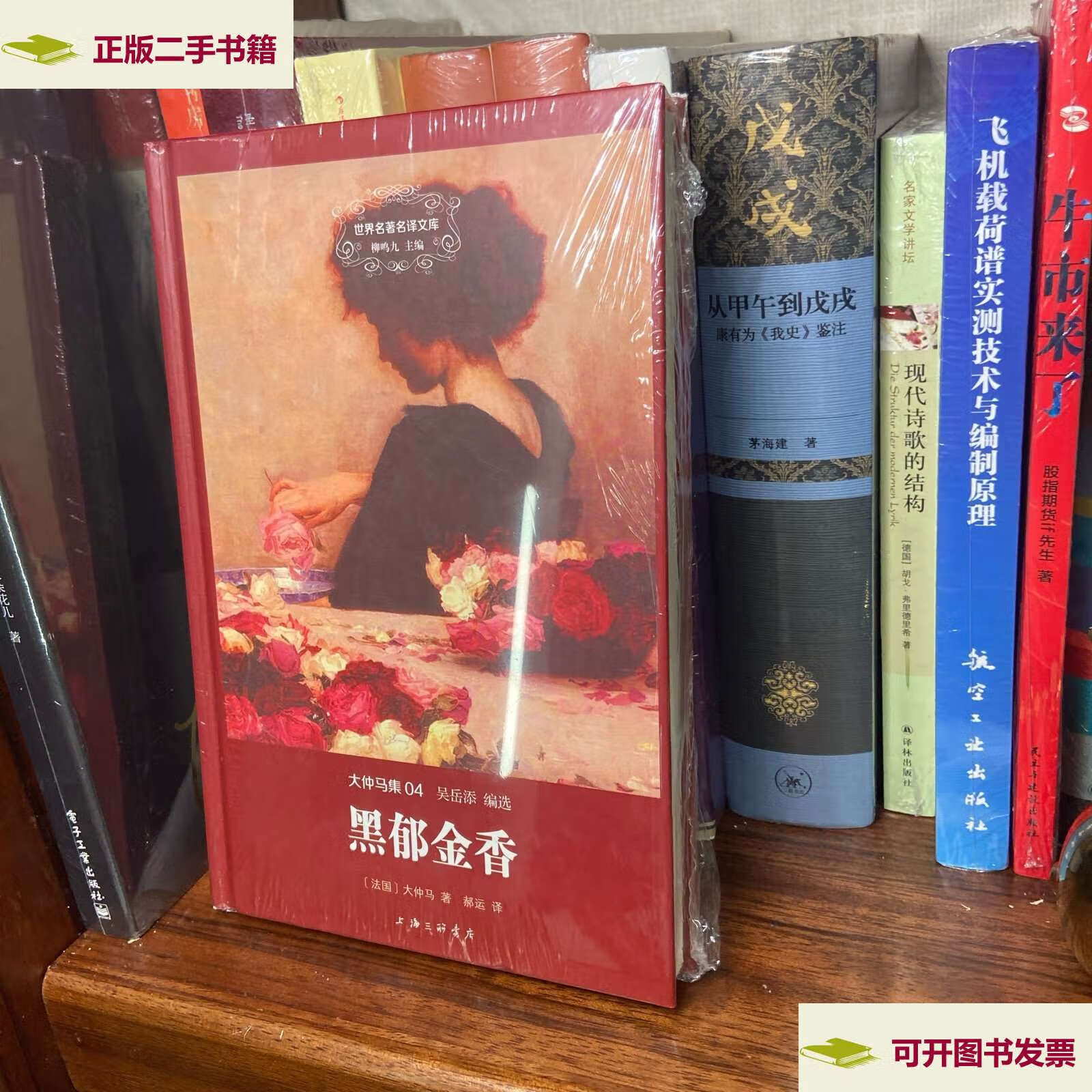 【二手9成新】世界名著名译文库 大仲马集:黑郁金香(精装版) /大仲马