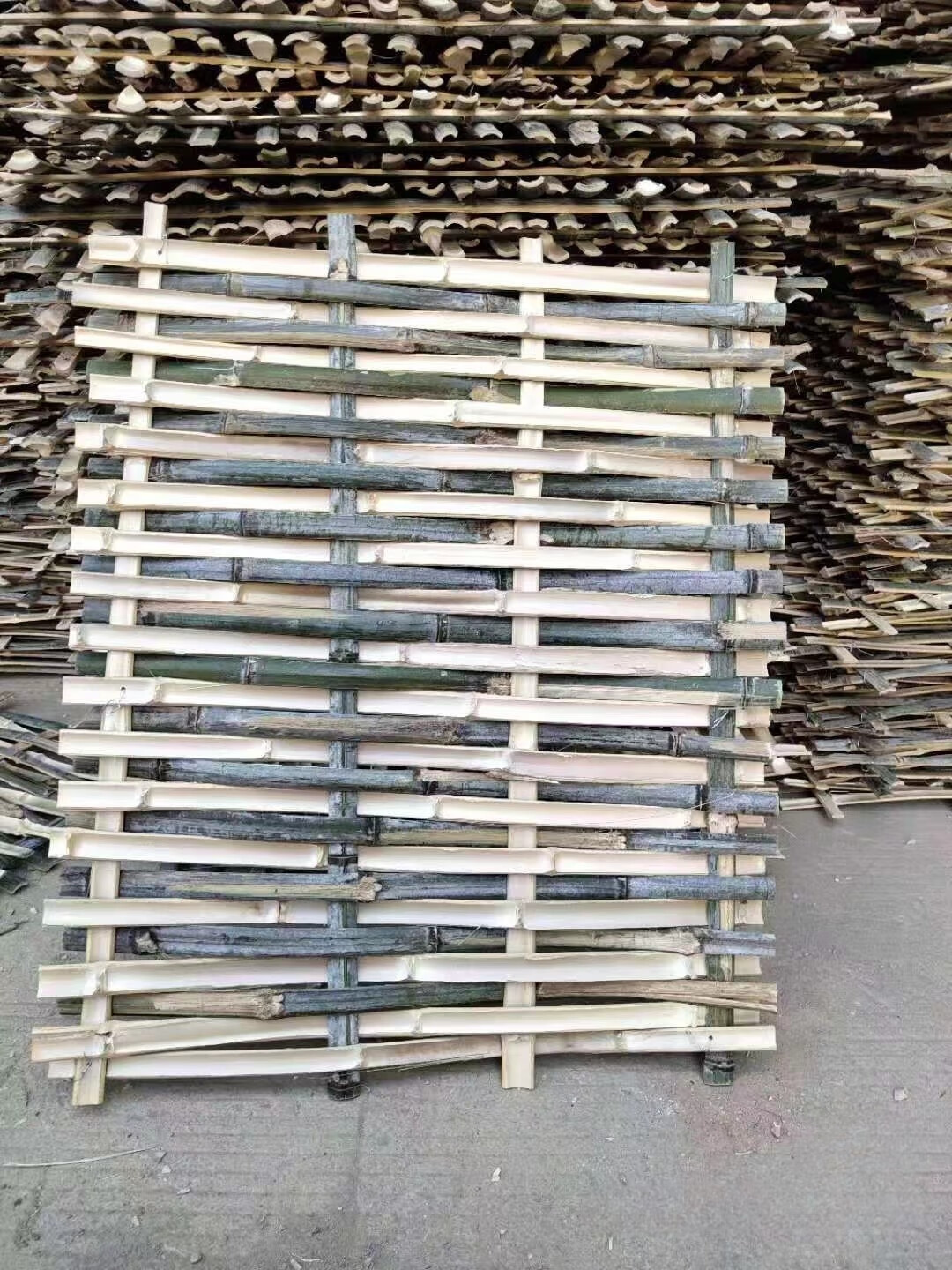 建筑工地竹跳板工程竹笆片高空外架防护板工地脚手片泥地铺路垫板 0.