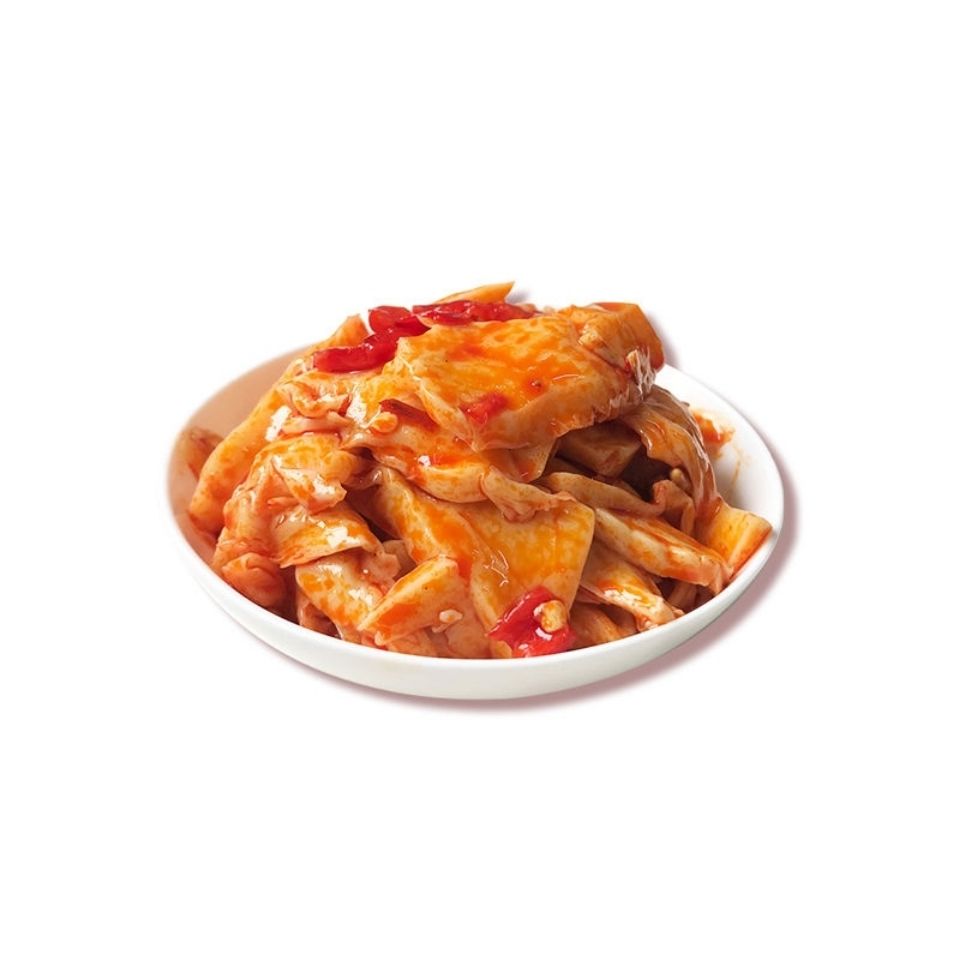 即食5斤香辣杏鲍菇大包装新鲜拌饭咸菜下饭零食餐饮配菜小吃唛兆 香辣