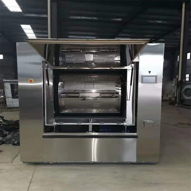 大型商用工业全自动卫生隔离式洗衣机 医院干洗店洗衣房酒店除菌消毒