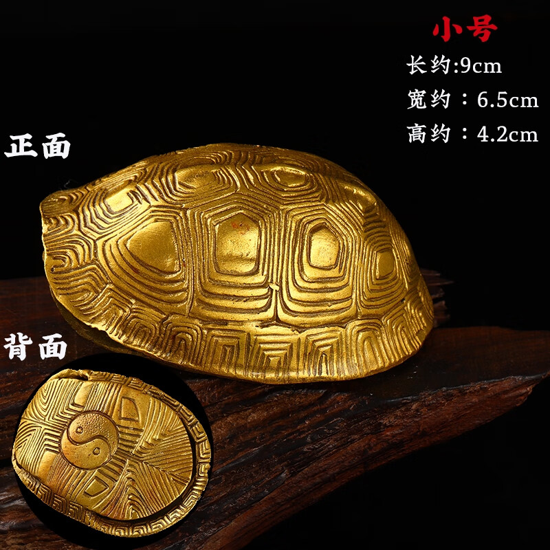 创京懿选六爻卜卦工具龟壳 龟壳乌龟壳摇卦六爻钱六十四卦工具钱八卦