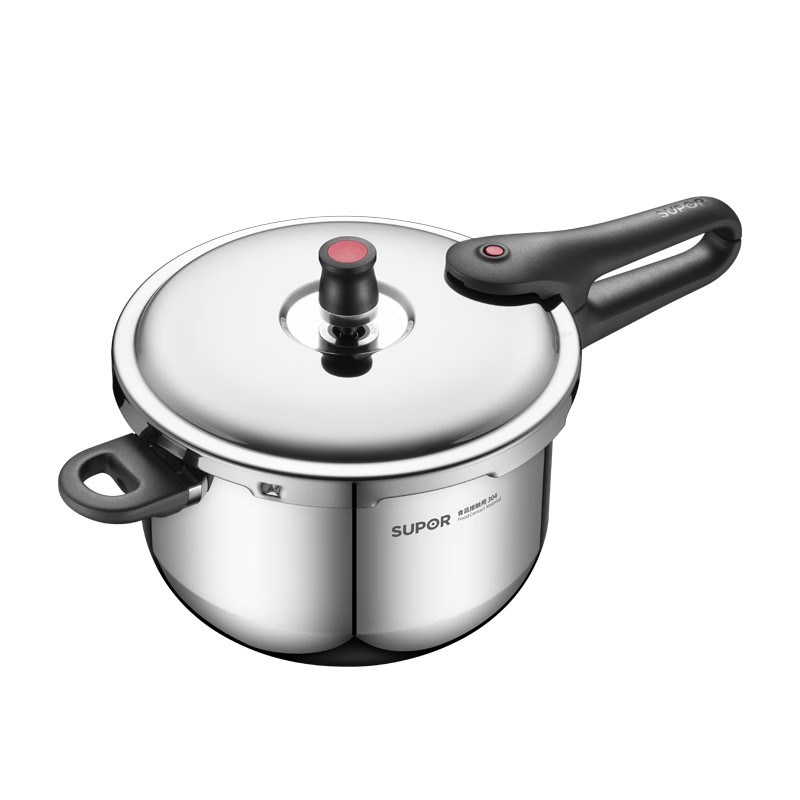 �ղ�����SUPOR����ѹ��304�����ѹ�����������Ӻ����ȫ�������¯ȼ��ͨ�� ��5.2L �ʺ�2-4�ˡ� 22cm 279Ԫ