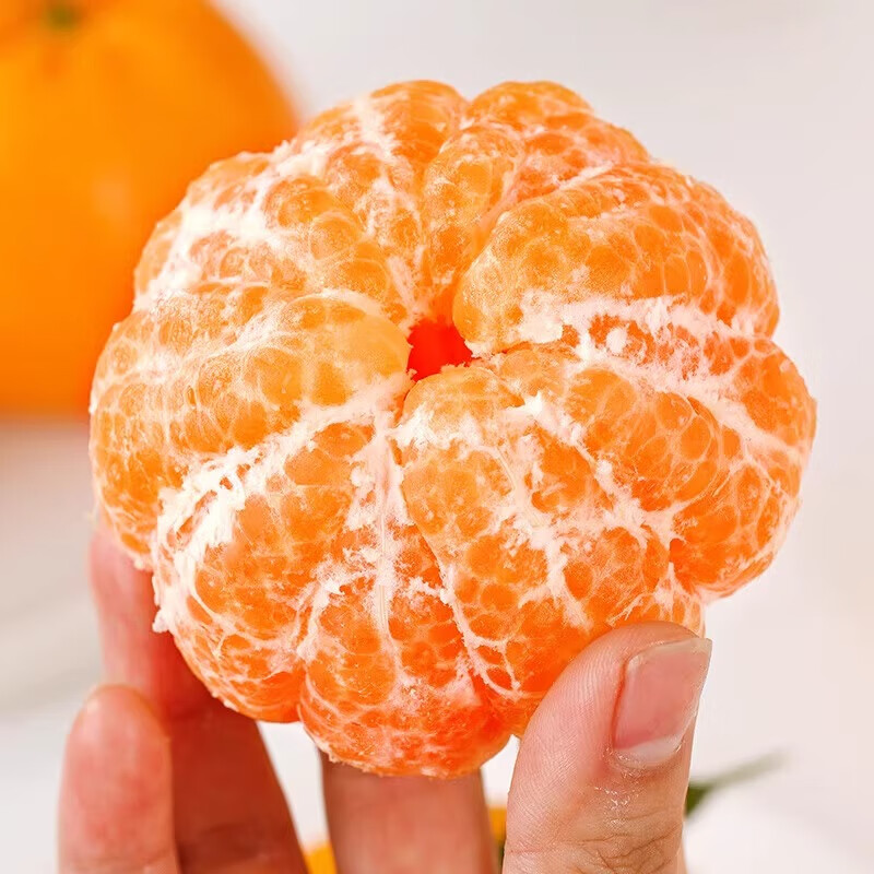 勇者无惧正宗四川春见耙耙柑特大果一整箱丑八怪丑橘子粑粑柑新鲜水果 净重4.5斤【精美彩箱装】 【特大果】果经80-85mm