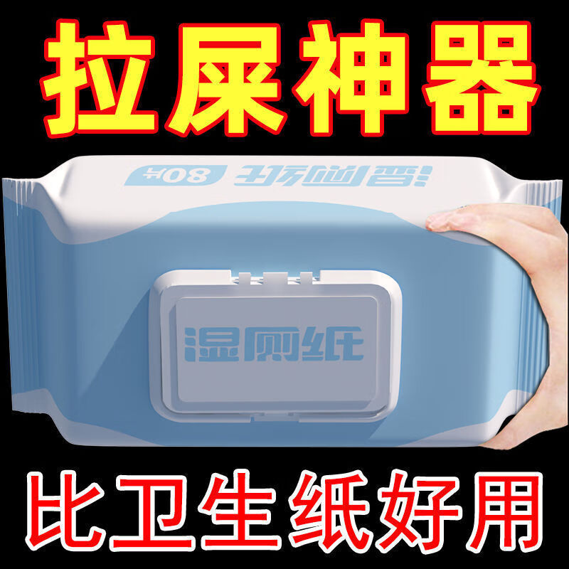 诗洋旅行装家庭装擦屁股湿厕巾女生厕纸出差户外用 1包【持久清爽干净】 【擦屁股+可降解】
