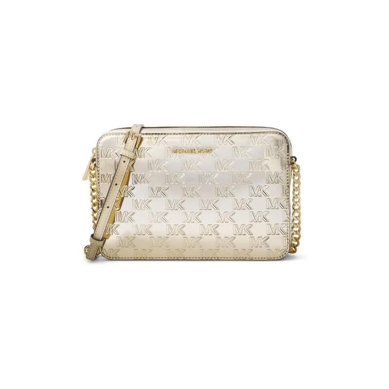 科尔斯(michael kors)mk女包24新款复古休闲经典字母标志雕花女士单肩