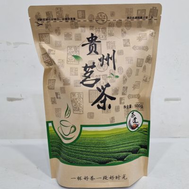 食芳溢【500克】贵州名茶湄潭毛峰茶高山绿茶农家茶自产自销批发 500g