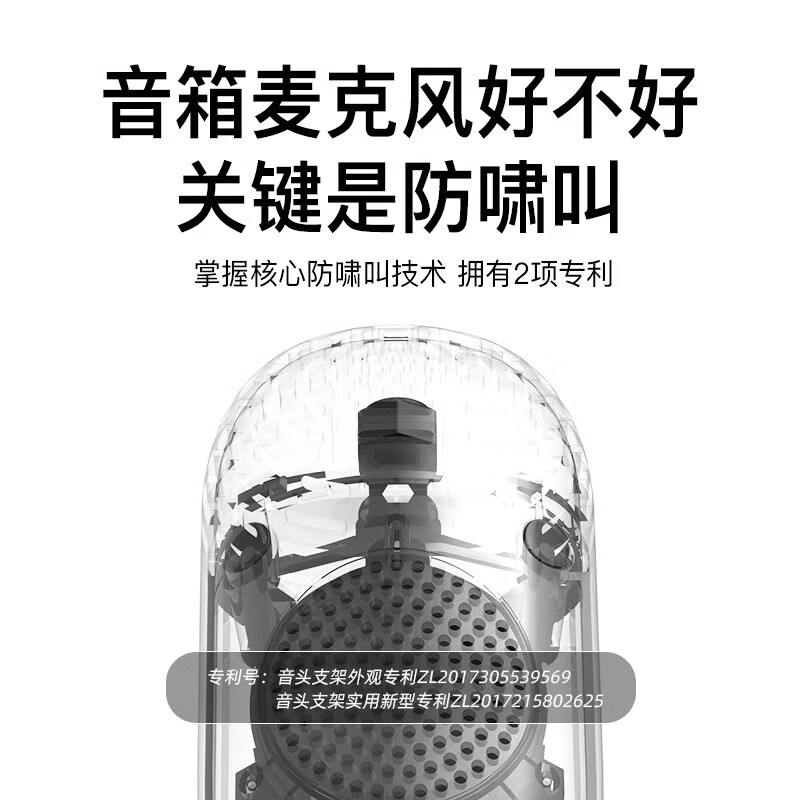 唱吧小巨蛋C10麦克风话筒音响一体机家用K歌KTV唱歌专用直播可连电视全民家庭蓝牙户外无线收音儿童 唱吧C10 黑色