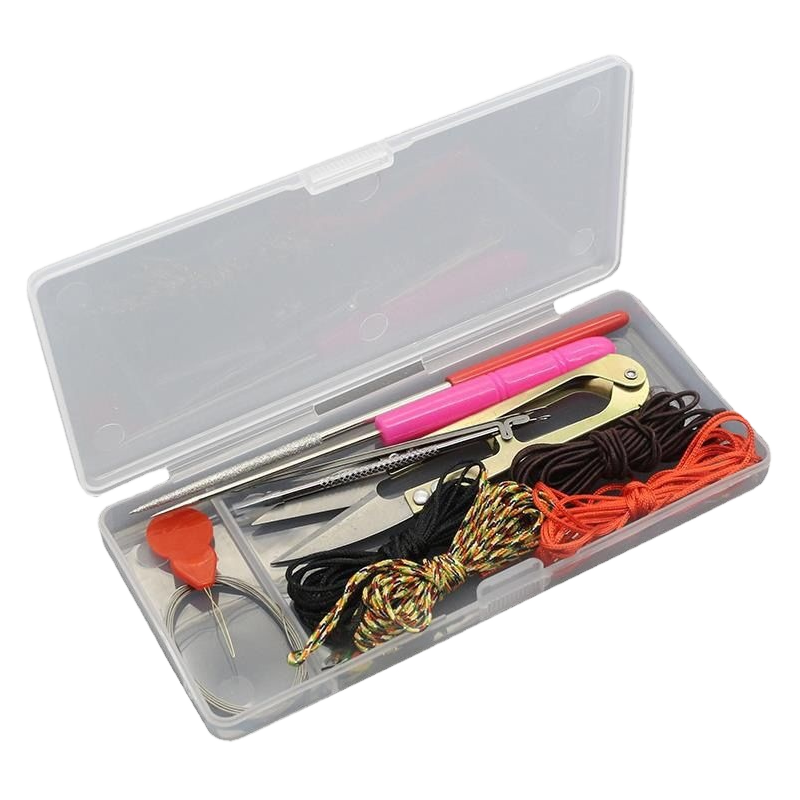 索蝶串珠工具套裝DIY手工穿佛珠材料三通針散珠鉤子文玩手串穿珠穿線 串珠工具套裝