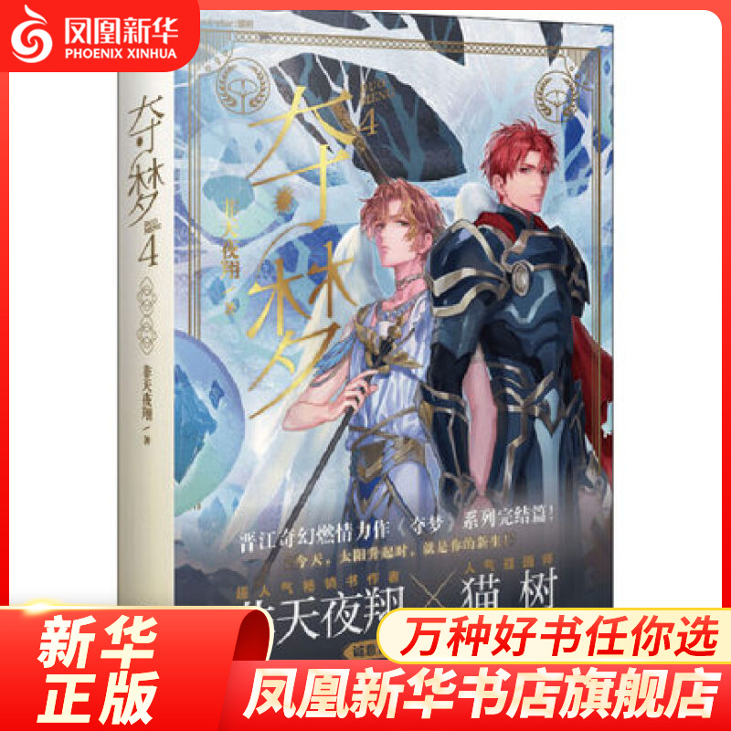 夺梦(4) 非天夜翔 著 羊城晚报出版社 动漫小说 漫画书籍 文学 书籍 凤凰新华书店旗舰店 正版书籍