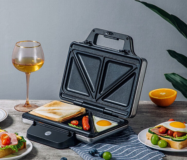 wmf德国三明治机家用早餐轻食机双面压烤吐司面包机懒人三文治机