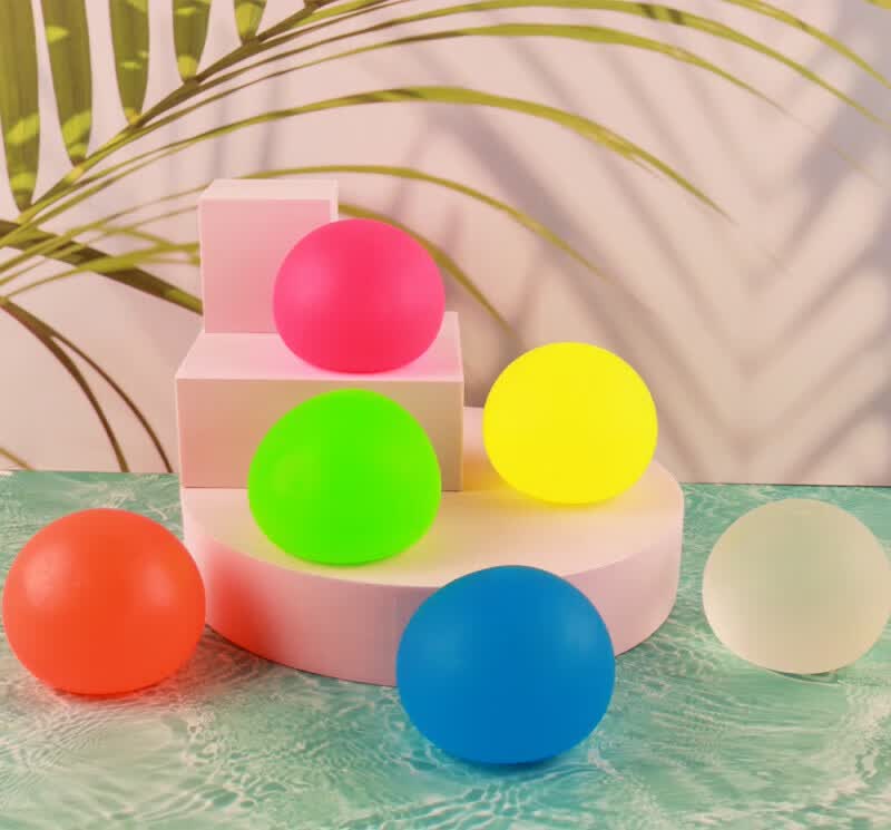 山头林村麦芽糖浆解压球麦芽糖捏捏乐解压球发泄球慢回弹揉捏玩具定制