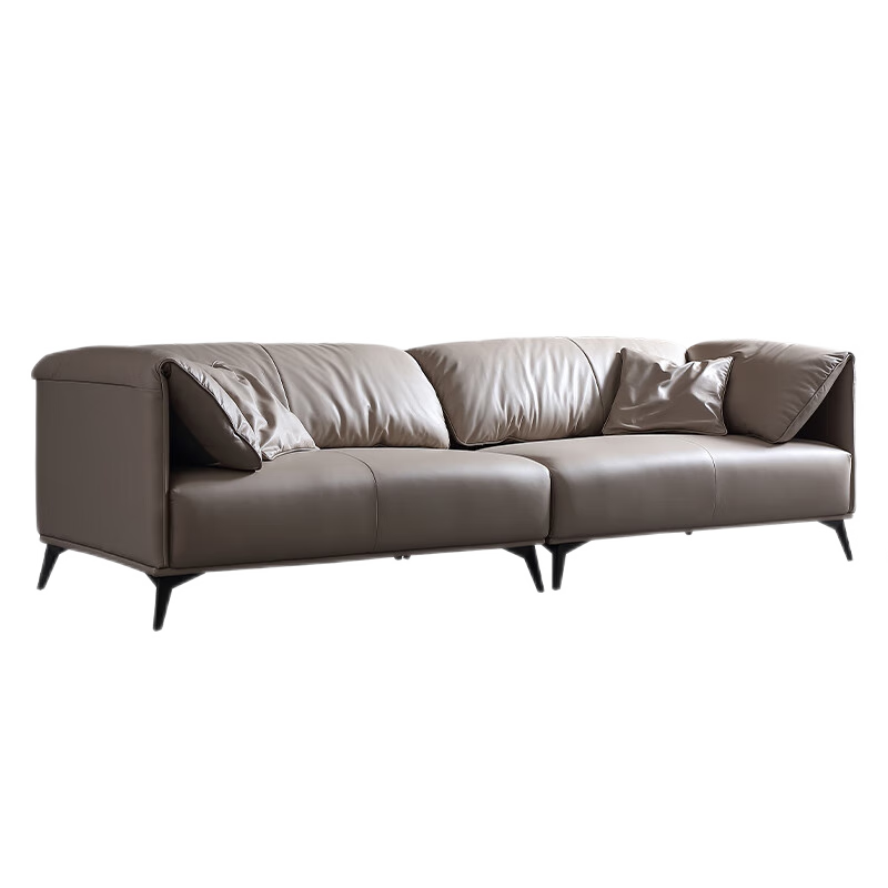 【领神卷1000元】迪伦公馆 沙发 科技布艺沙发大象耳朵双层坐垫羽绒意式极简大坐深小户型布艺沙发 双扶手大五人位3.22M+脚踏  30%客户选择+羽绒坐垫+全实木框架