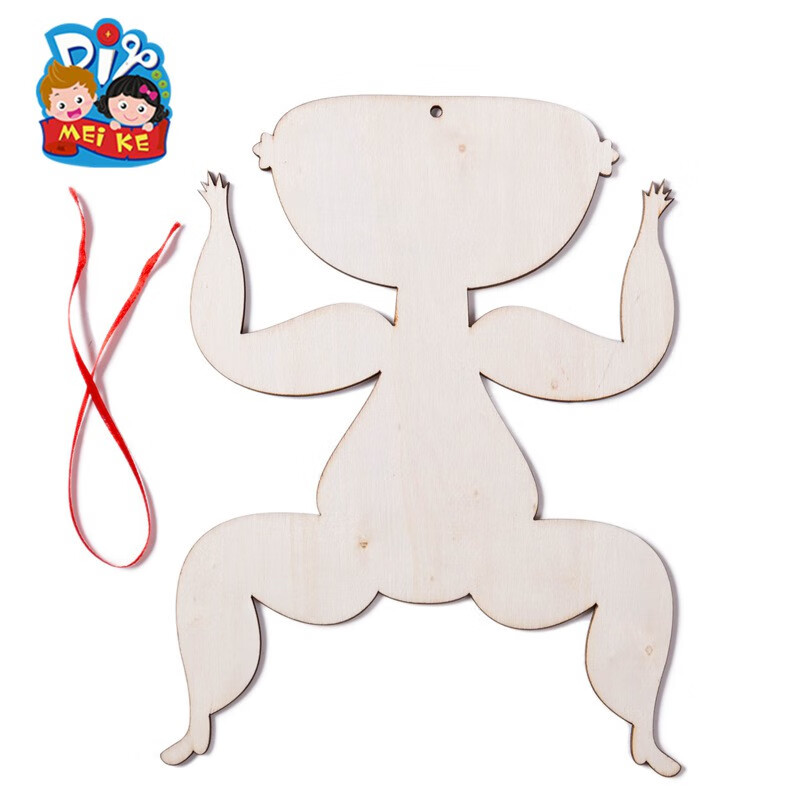 染料涂鸦画画小红人手工diy上色彩绘画制作材料中国风儿童幼儿园 彩绘