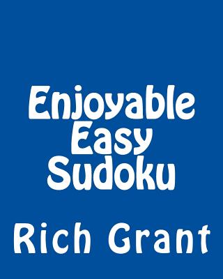 预订 enjoyable easy sudoku: a collection of large print sudoku