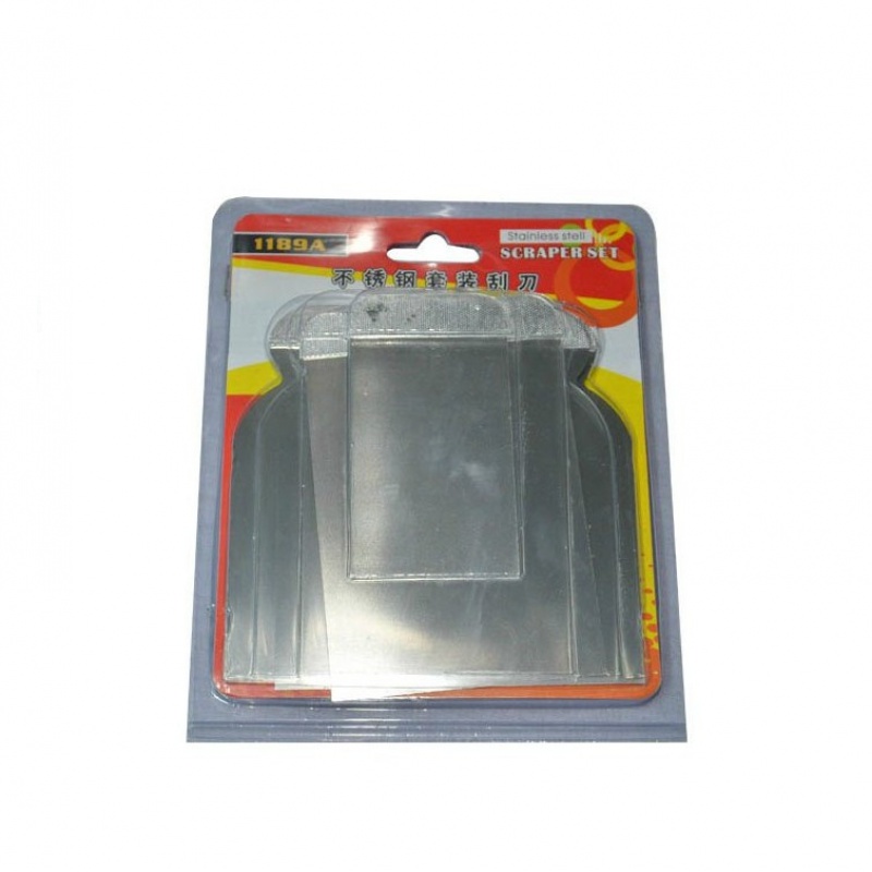 不锈钢马来漆刮刀批刀 艺术涂料工具刮板 钢片 马来漆 铲刀 一套