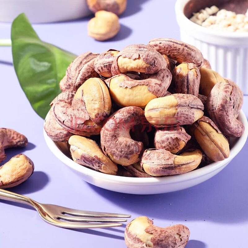 味滋源 每日坚果炒货干果孕妇零食休闲零食 宅家小点心 紫皮腰果100g/袋 1件