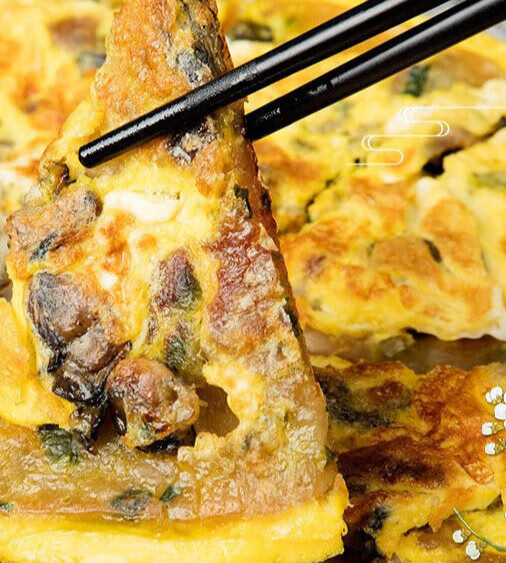 宜享健康厦门海蛎煎福建特色小吃闽南蚵仔煎潮汕蚝仔烙海蛎煎蛋酒店半