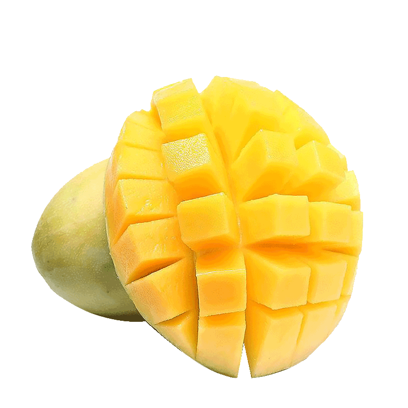 攀枝花青皮凯特芒果3斤装单果400g  新鲜水果大芒果