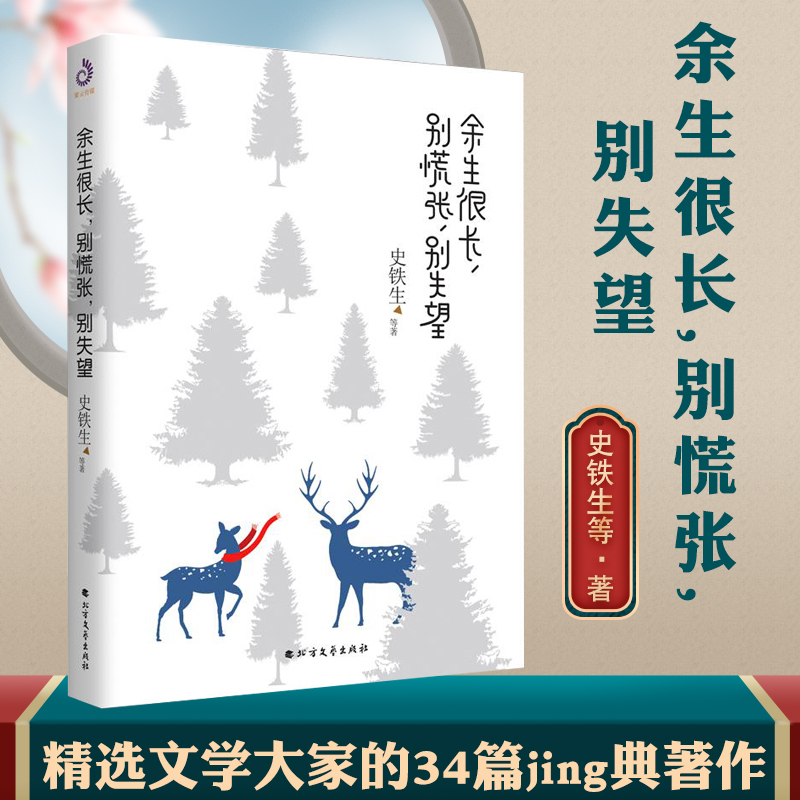 正版 余生很长别慌张别失望 史铁生散文集史铁生的书 余生很长何慌张