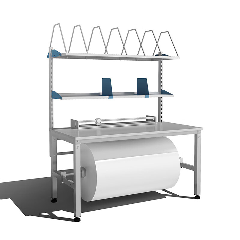 星翌包装工作台打包桌工作台气泡膜缠绕膜切割可调节包装台定制 1500*