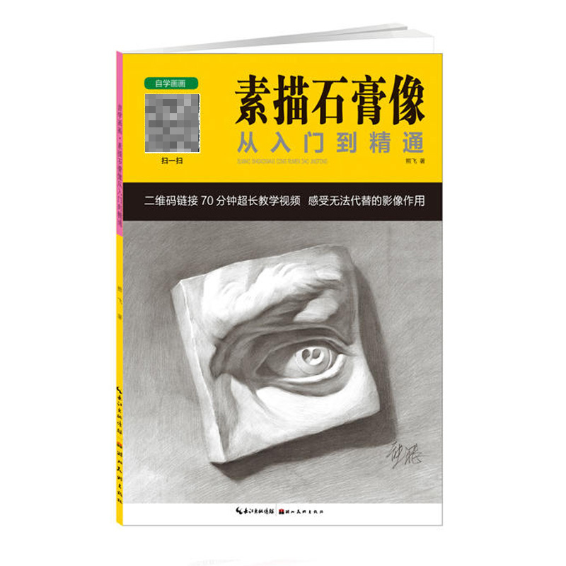 素描石膏像从入门到精通 头像静物速写基础教程教材书籍 铅笔画艺考书