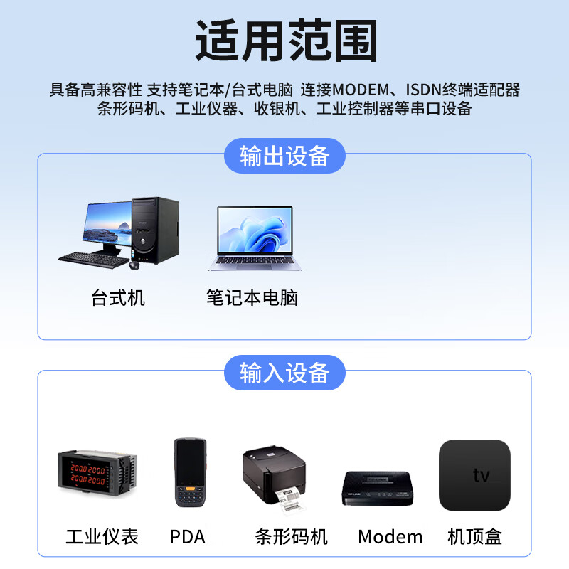 桃籽壹串口DB9一分二COM线DB9针一公头分二母头一母分二公头0.3米0.5米1.5米 工业级串口(一母分2公)-直连线 1.5M