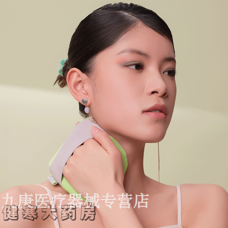 热敷理疗敷脸海盐红豆热敷脸部面部理疗颞下颌关节紊乱脸瘫面瘫热敷袋