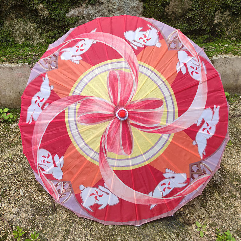 红同cos道具伞公孙离伞阿离伞同款玉兔伞 玉兔1 伞面直径84cm