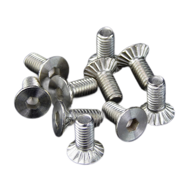 利格宏玻璃门浴室夹螺丝螺栓内六角防滑螺丝玻璃门夹合页螺丝淋浴房铰