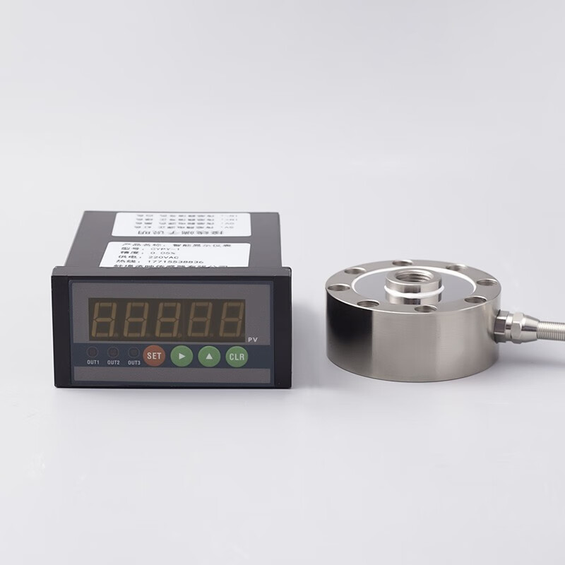 花乐集高精度称重传感器轮辐式拉力压力测力重量传感器显示仪表显示器