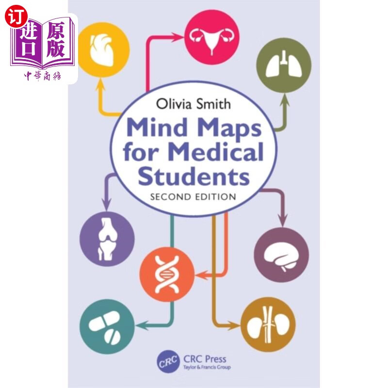 海外直订医药图书mind maps for medical students 医学学生思维导图