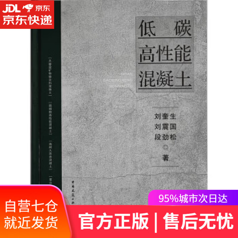 低碳高性能混凝土 刘奎生,刘震国,段劲松